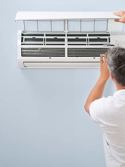 Mini-Split AC System.