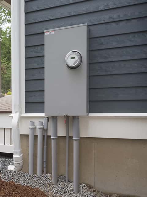 Gas lines repaired.